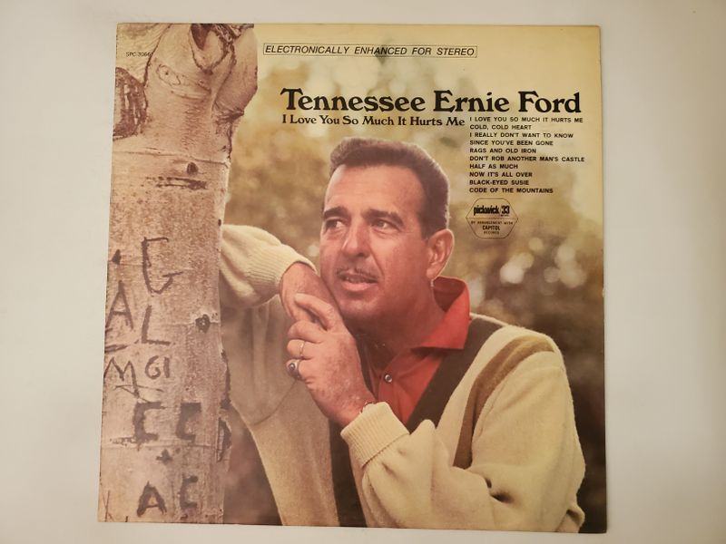 Tennessee Ernie Ford I Love You So Much It Hurts Me vinyl record